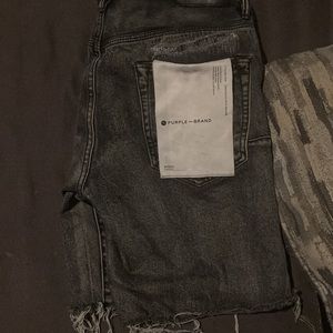 Jean shorts brand-purple